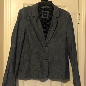 GAP Linen Chambray Blazer
